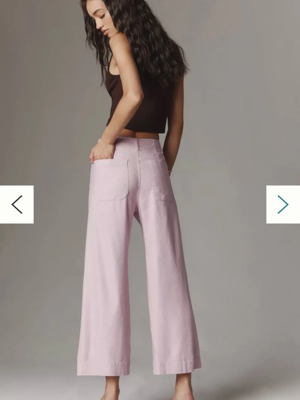 Anthropologie Maeve Colette Stretch Wide Leg Pants - Picture 2 of 9